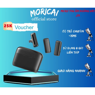 Mic thu âm không dây j13 moricai khử tiếng ồn dùng cho hội nghị micro cho điện thoại