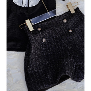 Quần đùi nữ cạp cao Dora shorts thiết kế Aguja