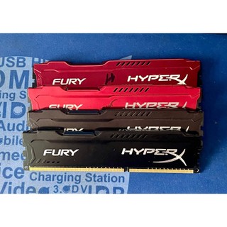 Ram ddr3 4gb 1600 kingston fury tháo máy tính bàn pc