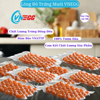 Lòng đỏ trứng muối vnegg túi 50 quả 700gr