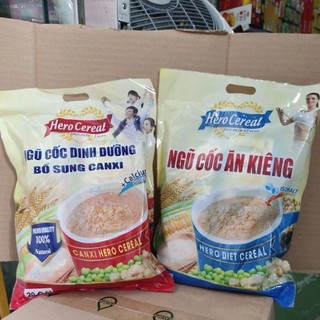 Ngũ cốc dinh dưỡng hero cereal bổ sung canxi/ăn kiêng túi 500g