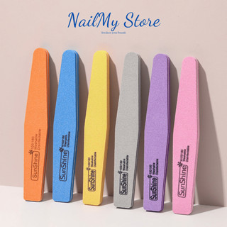Phao dũa mịn móng Sunshine, dũa lục giác hai mặt làm nail