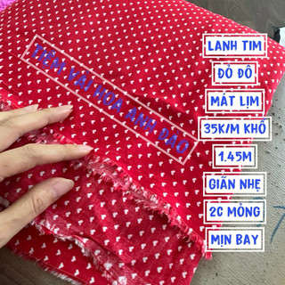 Vải Lanh mỏng nhẹ hoa nhí , lanh Boi Hàn Quốc -Vải siêu mềm mại , mát mẻ - 100% chất cotton