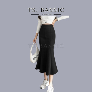 Chân váy đuôi cá bigsize midi dáng dài ôm body quyến rũ thus5171
