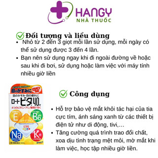 Nhỏ Mắt Rohto Nhật Bản - 12ml