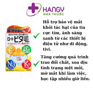 Nhỏ Mắt Rohto Nhật Bản - 12ml