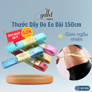 Thước dây đo eo, thước đo chiều cao đo lường may quần áo, đo vòng eo và chiều cao dài 150cm -  Huytuan3010