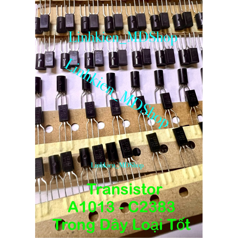 Transistor A1013 - C2383 trong dây loại tốt . Giá bán 1 combo 10 cặp là 65k