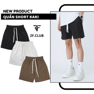 Quần Short ZONEF CLUB Kaki Nam Nữ, Quần Đùi Chất Liệu Cao Cấp Thoáng Mát Đi Chơi Đi Du Lịch