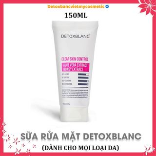 Sữa rửa mặt sinh học detox blanc 150ml