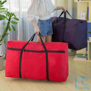 Túi đựng quần áo du lịch, chăn mền living c, size to khổng lồ đựng đồ đa năng