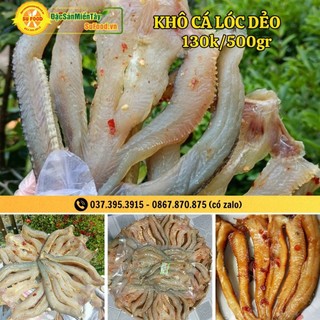 Khô cá lóc Đồng Tháp - 3 nắng siêu ngon loại 500g