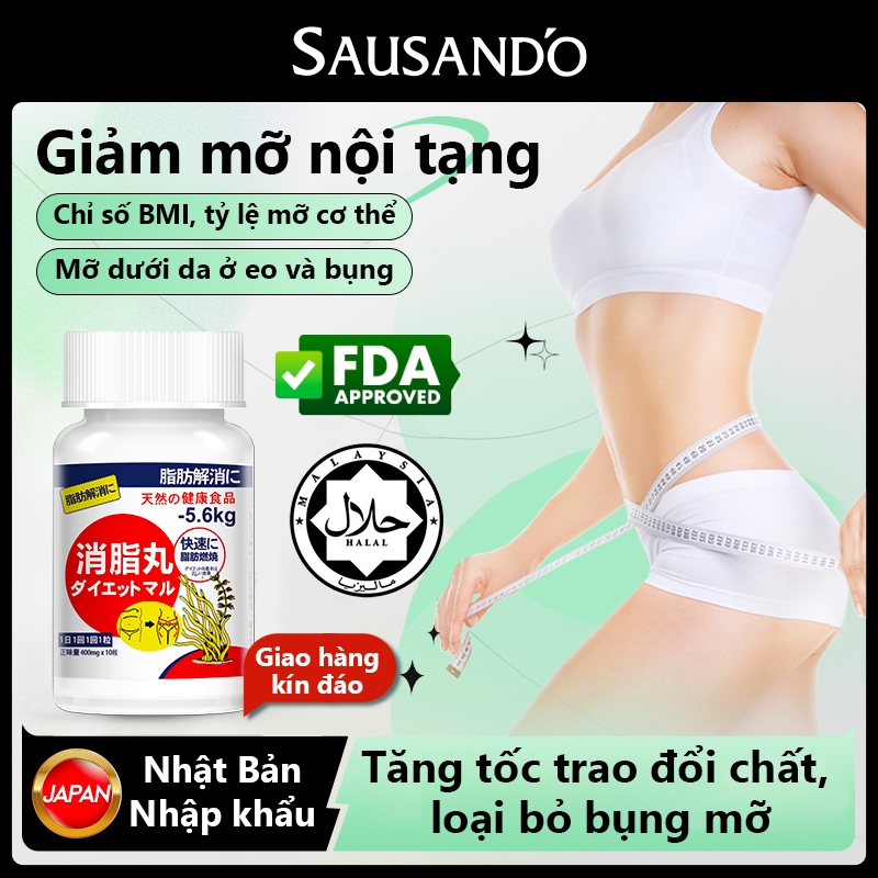 SAUSANDO-Đốt cháy mỡ thừa, giảm mỡ trong cơ thể, đào thải độc tố và cải thiện quá trình trao đổi chất.