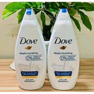 Sữa tắm dove đức 750ml. nhập khẩu từ đức