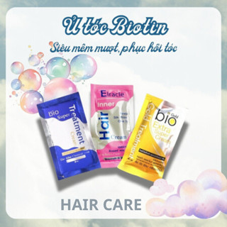 Ủ tóc Biotin Ziemlich, ủ Bio Gold siêu mềm mượt, phục hồi tóc_Hair Care Cometics