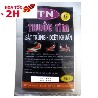 TN6 Diệt Khuẩn, Nấm Mốc Gây Bệnh Cho Cá 50ml