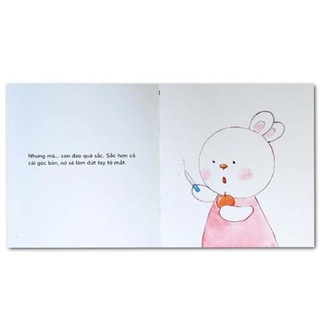 Sách - Con Dao Sắc Ghê (Thuộc bộ Lật Lật, Mở Mở, Bé Học An Toàn)
