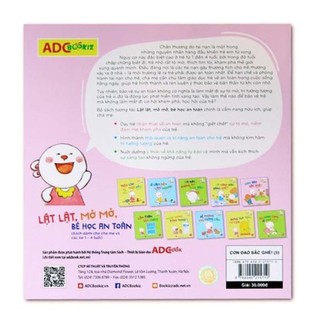 Sách - Con Dao Sắc Ghê (Thuộc bộ Lật Lật, Mở Mở, Bé Học An Toàn)