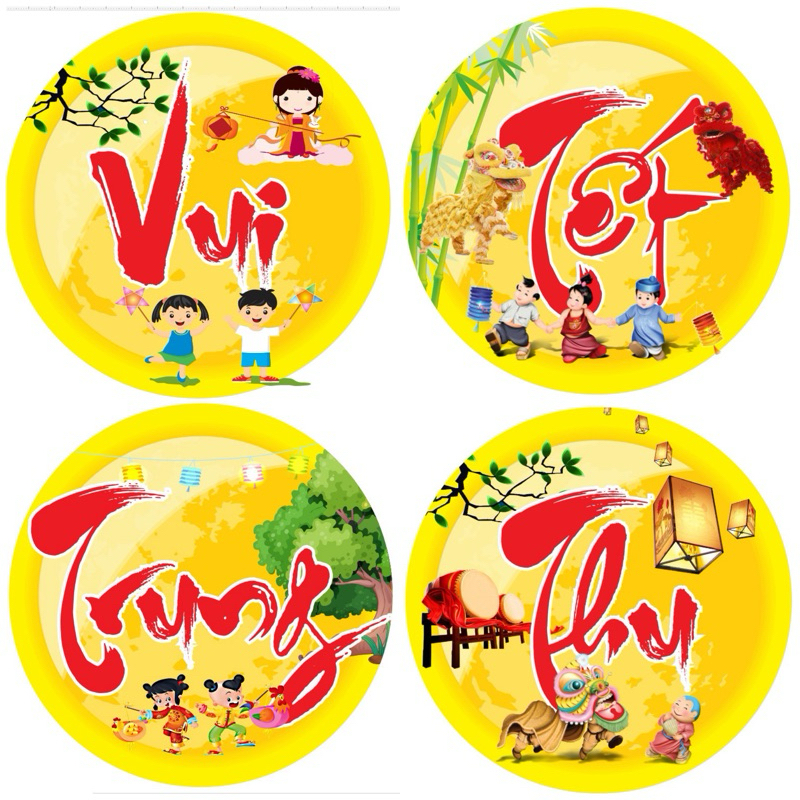 Sét Vui tết trung thu mix sẵn