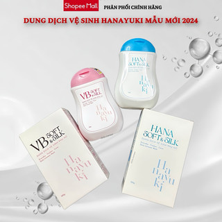 [Mẫu Mới 2024] DUNG DỊCH VỆ HANA SOFT SILK - Vi Jully Official
