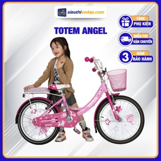 Xe Đạp Trẻ Em Cho Bé 3 Tuổi Đến 12, Xe Đạp Cho Bé Gái Totem Angel AG20 Chính Hãng - Siêu Thị Xe Đạp