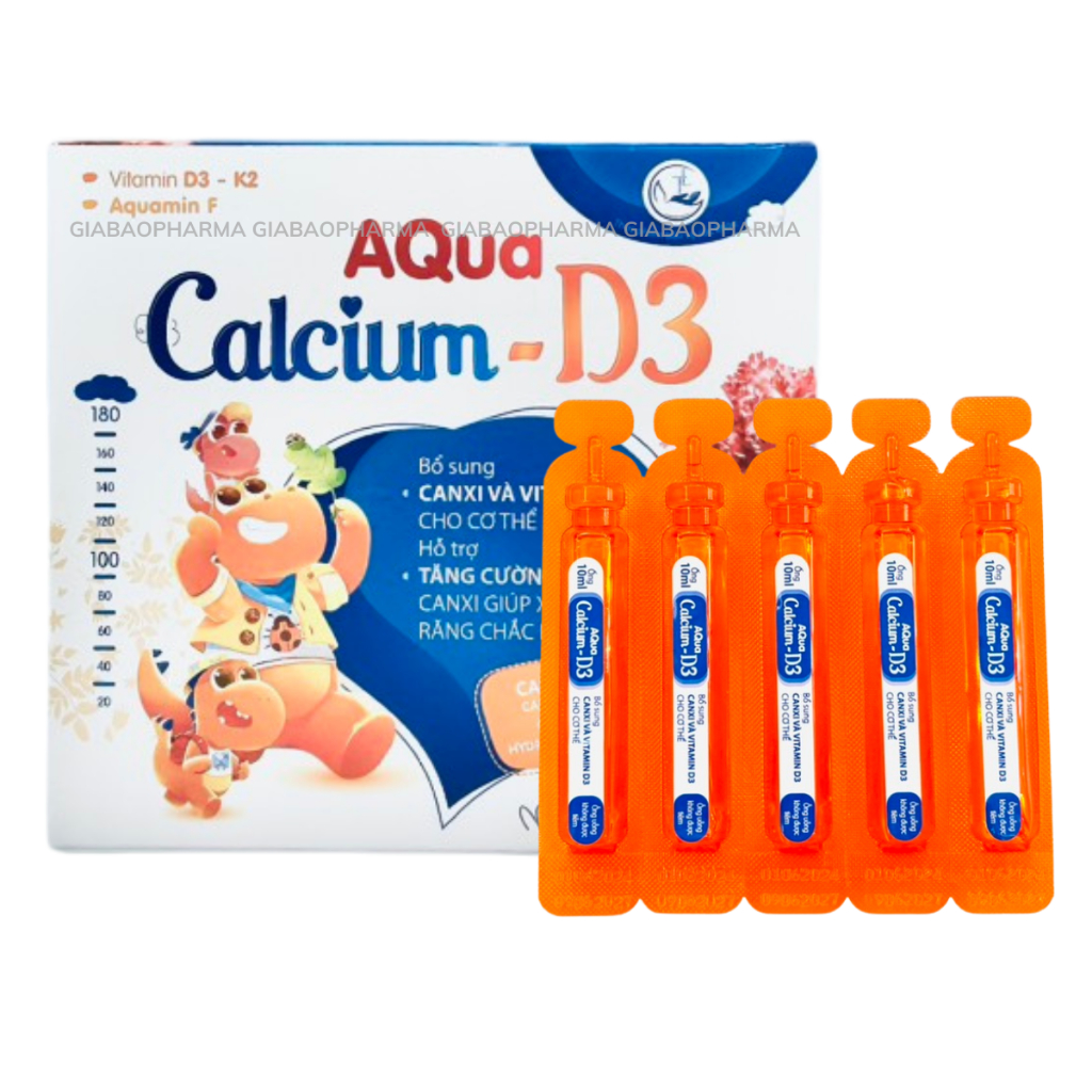 CALCIUM-D3 AQUA CHO TRẺ TỪ 1 TUỔI