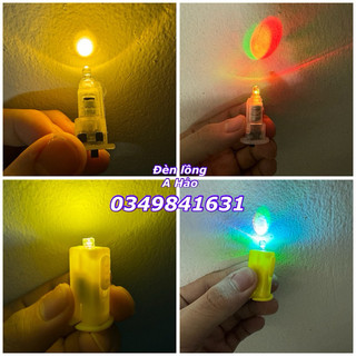 đèn led thay nến gắn vào đèn ông sao, đèn lồng (chạy bằng pin) trang trí lễ hội, sự kiện