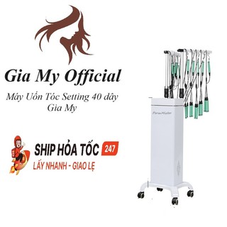 Máy Uốn Nóng SETTING 40 Dây Làm Xoăn Có Móc Treo GM-8305 Đời Mới 2024