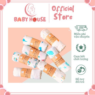 Khăn tắm xô Muslin Swaddle 100% Organic cotton