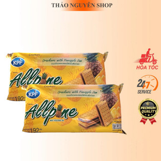 Bánh quy dứa Allpine Thái Lan/ bánh quy mứt thơm 192gr
