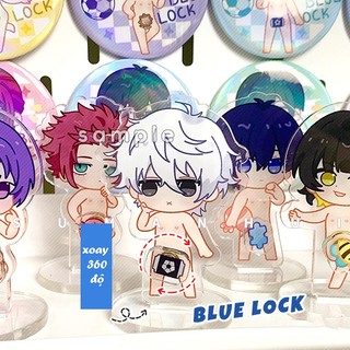 Mô hình standee BLUE LOCK tượng mica anime chibi trưng bày