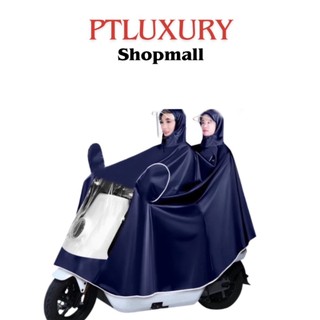 Áo mưa đi xe máy kích thước lớn che phủ toàn thân chống mua bão tuyệt đối PTLUXURY
