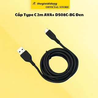 Cáp Type C 2m AVA+ DS08C