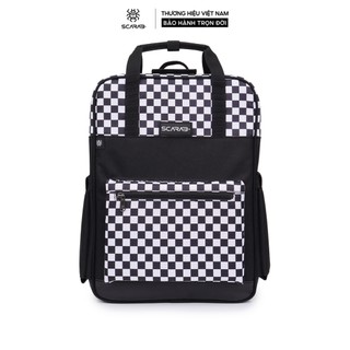 Balo đi học nam nữ, ba lô chống sốc đựng vừa lap 16inch - scarab high street backpack unisex