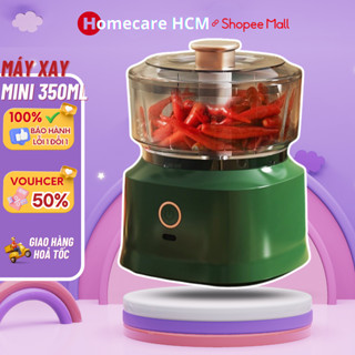 Máy xay tỏi ớt, sinh tố mini SEN-350ml Máy xay thực phẩm trẻ em Máy xay thịt không dây đa chức năng Máy xay thực phẩm