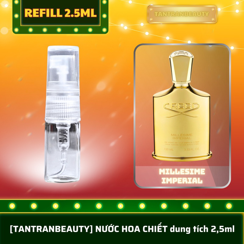 MILLESIME IMPERIAL [nước hoa nam refill 2,5ml]