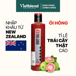 Syrup shott vị ổi hồng chai 1 lít