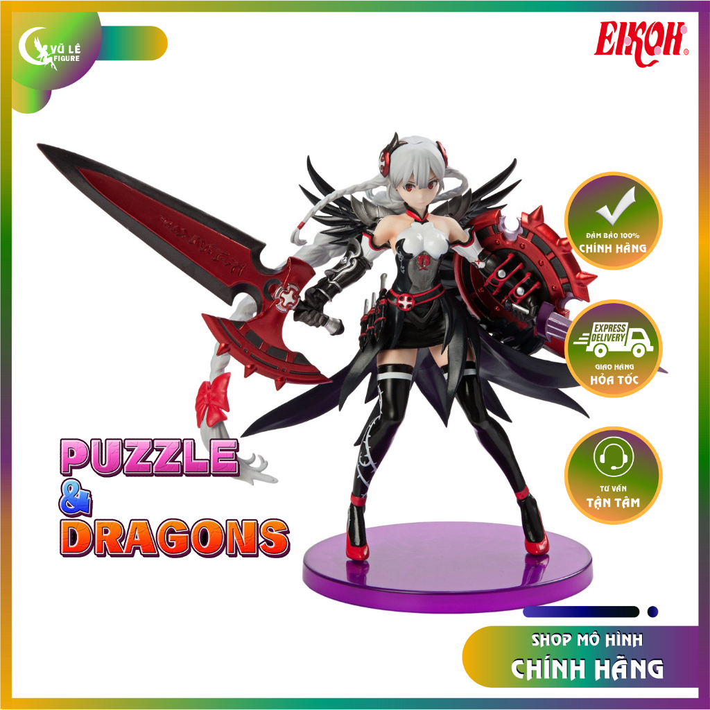 Mô hình nhân vật Barasenki Graceful Valkyrie - Puzzle & Dragon chính hãng Eikoh Nhật Bản