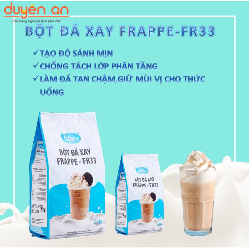 Bột Đá Xay Frappe - FR33 Luave