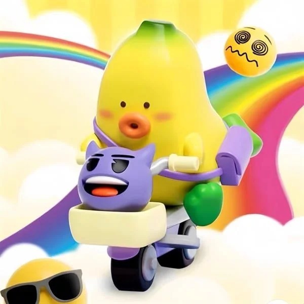 MÔ HÌNH BANA x BANA New Friends x Emoji Blind Box Series