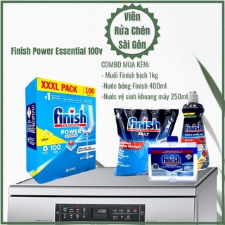 Viên rửa chén bát Finish - có tem phụ, nhập khẩu chính hãng