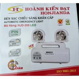 Đèn Sạc Chiếu Sáng Khẩn Cấp Honjianda - 202 Đèn Mắt Ếch