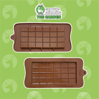 Khuôn làm chocolate bark bằng silicon the garden