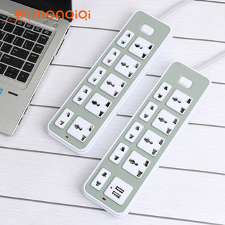 Ổ Cắm Điện Power Strip 2 USB, 5 plugs, 9 universal socket wire long 2 meters