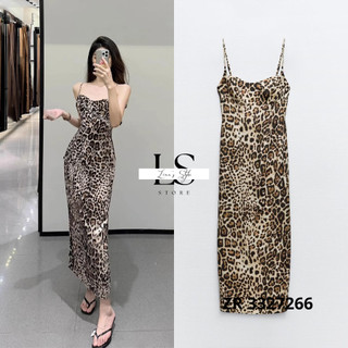 Đầm midi họa tiết da cut lưng TQXK mẫu mới 2024 thời trang hot girl sang chảnh cá tính sexy | Order
