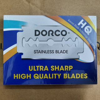  Dao dorco lưỡi dao lam sắc bén đa năng công nghệ Hàn Quốc 1 vỉ 10 hộp 100 lưỡi hàng công ty chính hãng 