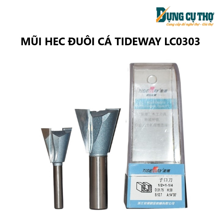 MŨI HÉC ĐUÔI CÁ TIDEWAY LC0303