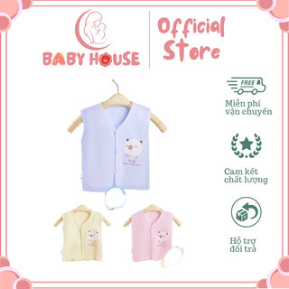 Áo gile nỉ cotton cho bé hàng Quảng Châu