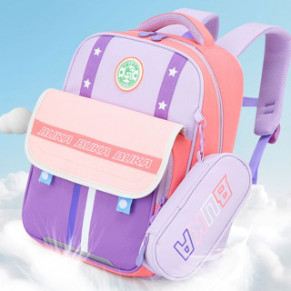 Balo học sinh tiểu học kèm bóp viết vải oxford cao cấp chống nước nhiều ngăn đựng cho bé đi học lớp 1 3052