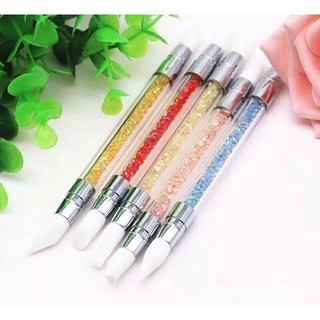 Bút đẩy stick silicon 2 đầu